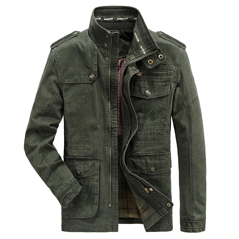 Chaqueta Hombre enfoque militar