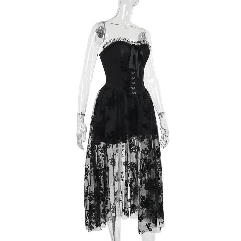 Disfraz de Halloween para Mujer – Estilo Gótico “Día de los Muertos