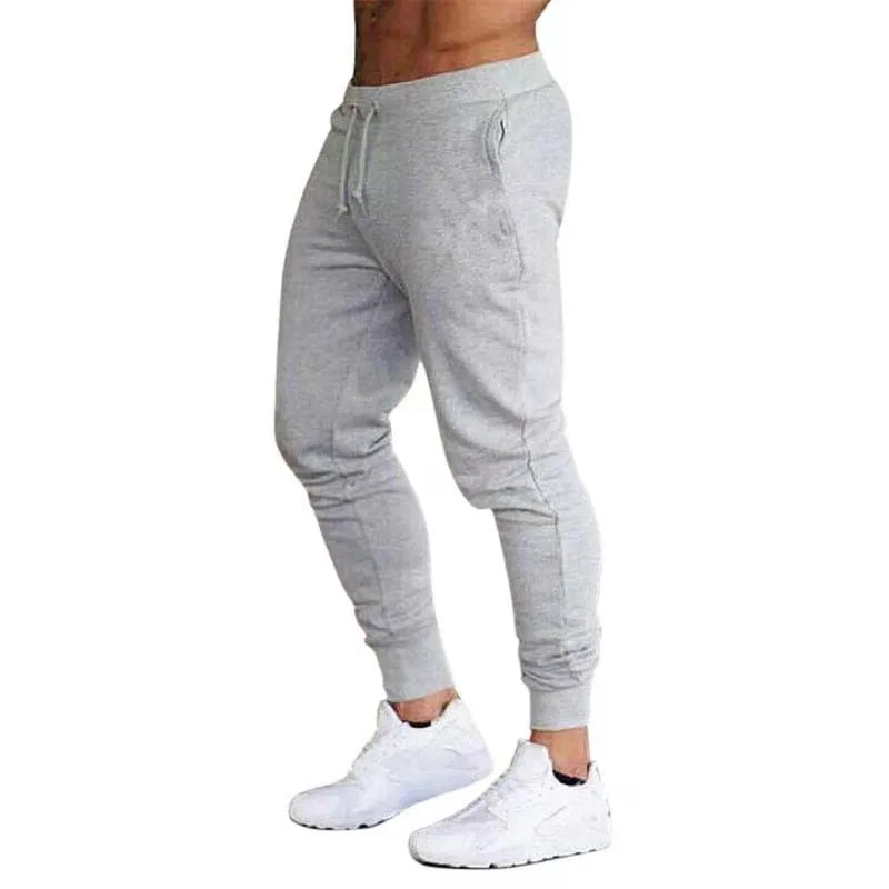 Pantalones Casuales para Hombre, Transpirables, para Primavera/Otoño, con Cintura Elástica y Cordón Ajustable, Estilo Jogger Clásico