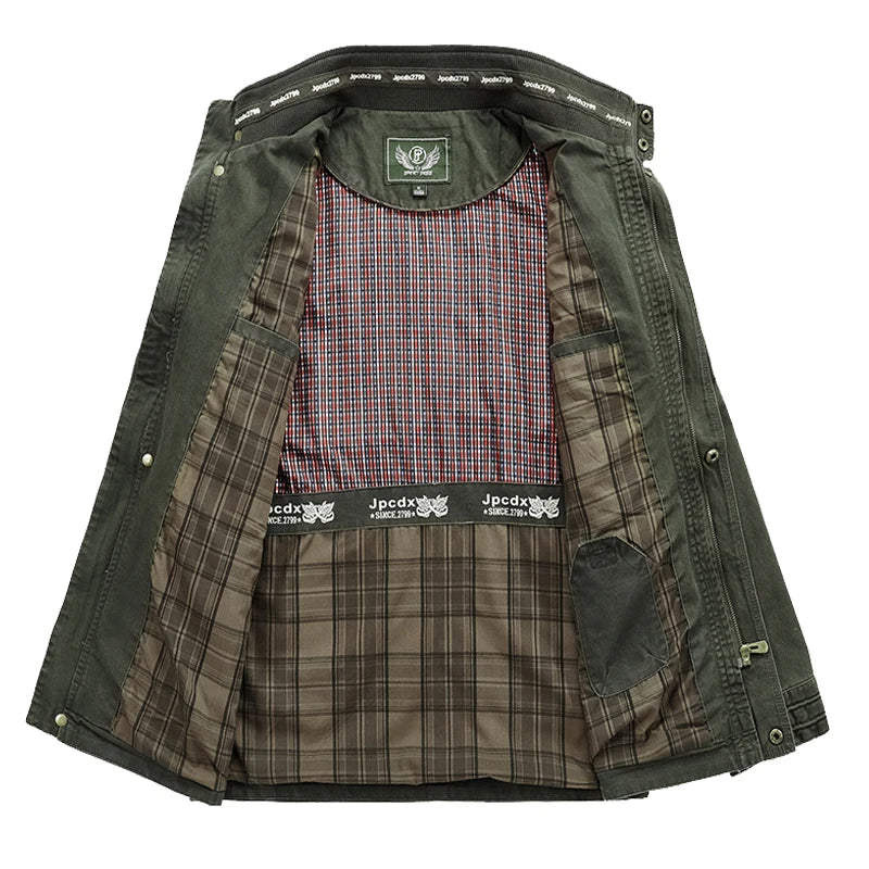Chaqueta Hombre enfoque militar