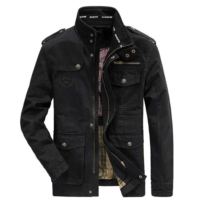 Chaqueta Hombre enfoque militar