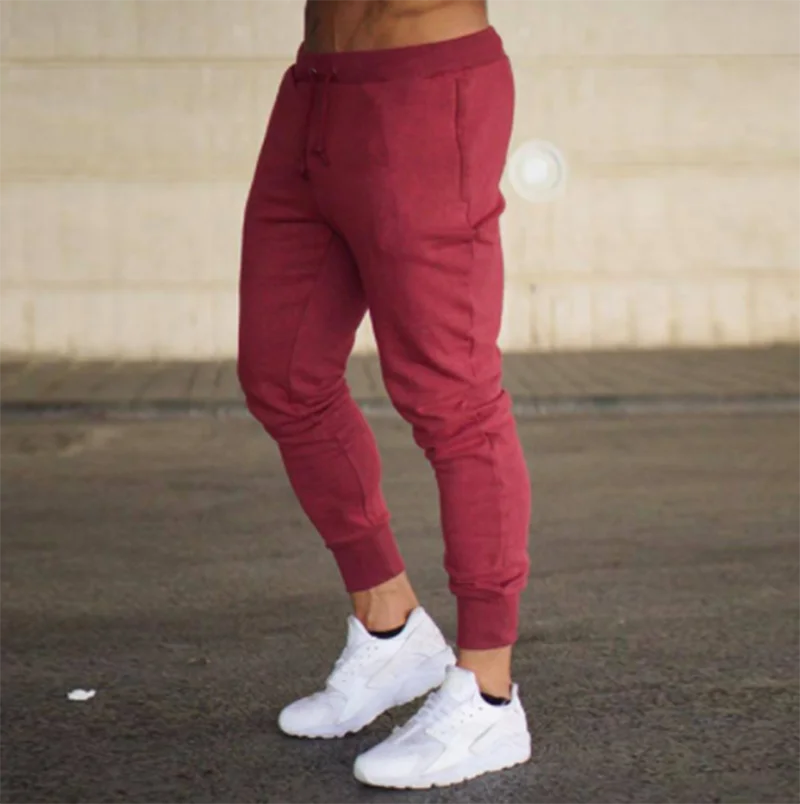 Pantalones Casuales para Hombre, Transpirables, para Primavera/Otoño, con Cintura Elástica y Cordón Ajustable, Estilo Jogger Clásico