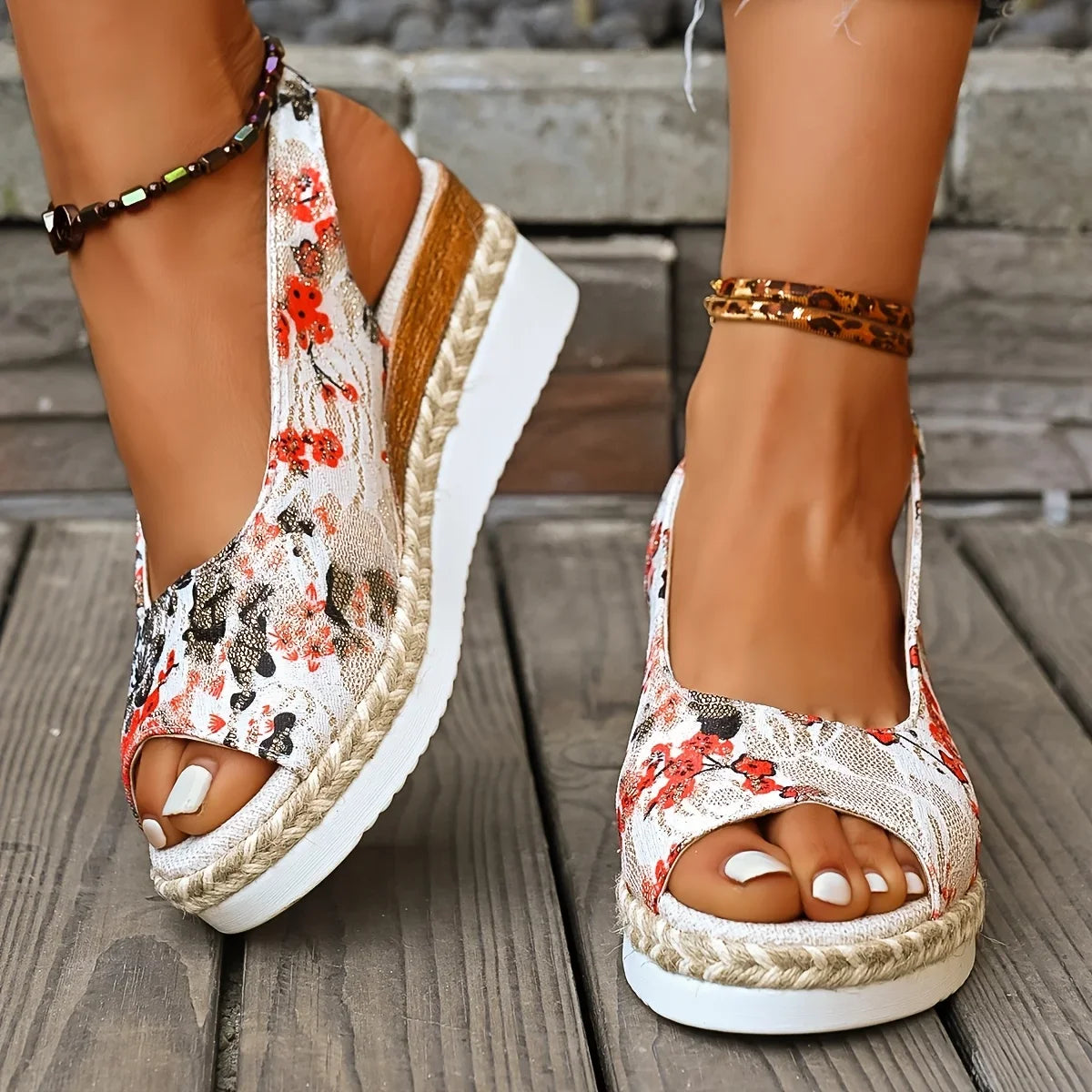 Zapatos Mujer Hot Sale Fashion Comfortable Floral
