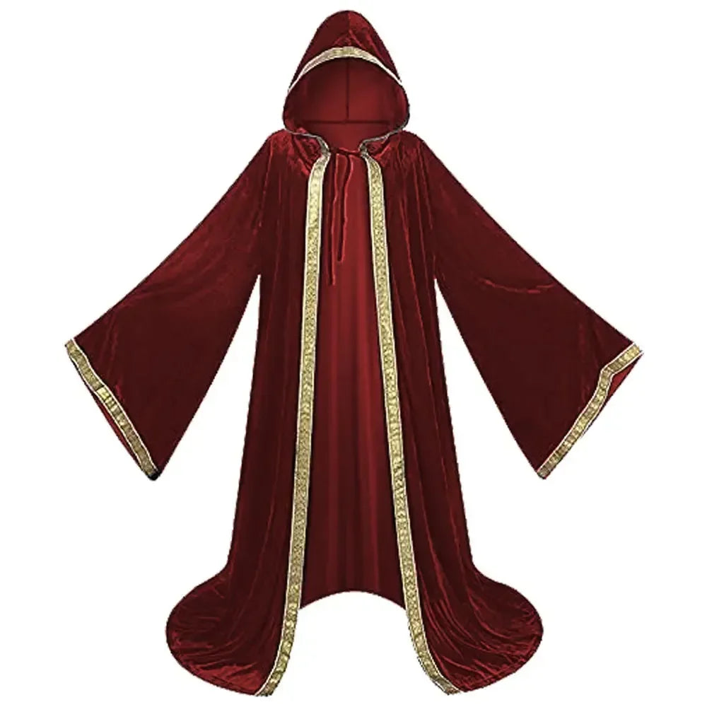 Halloween Costume – Capa Medieval con Capucha