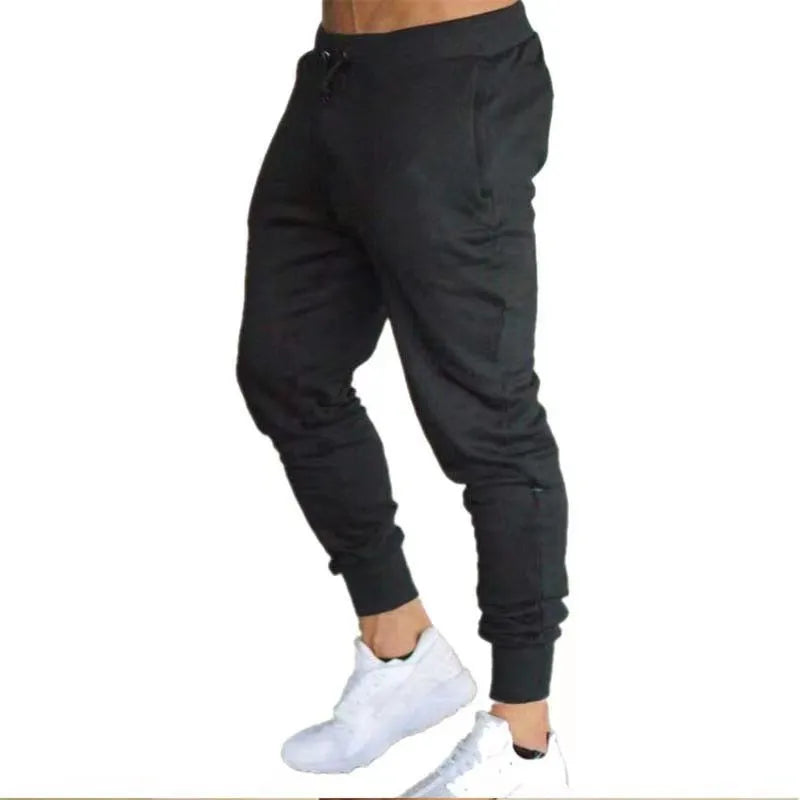 Pantalones Casuales para Hombre, Transpirables, para Primavera/Otoño, con Cintura Elástica y Cordón Ajustable, Estilo Jogger Clásico