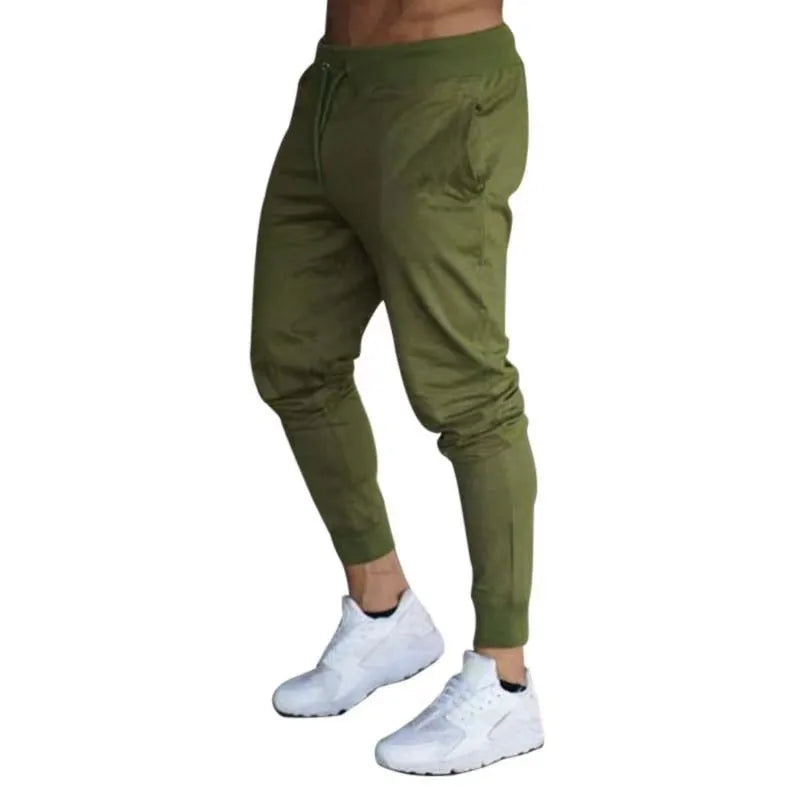 Pantalones Casuales para Hombre, Transpirables, para Primavera/Otoño, con Cintura Elástica y Cordón Ajustable, Estilo Jogger Clásico