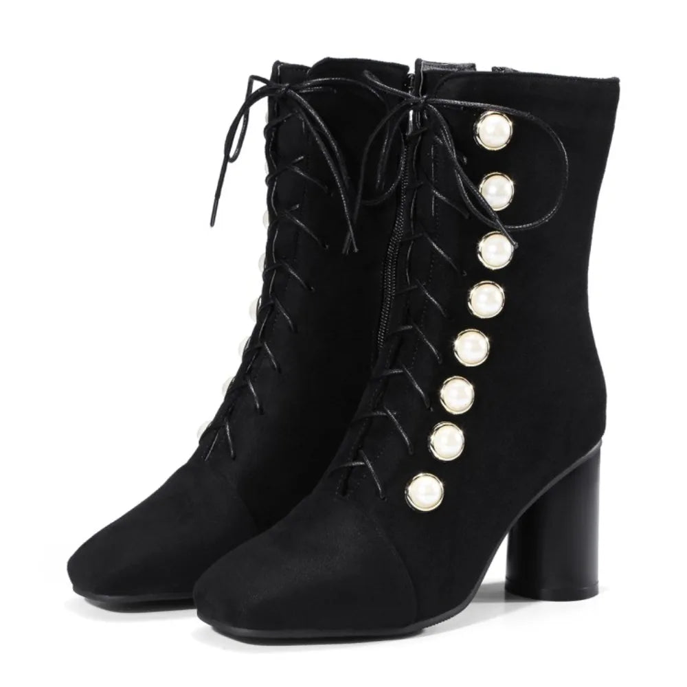 Botas De Mujer  Botines Chelsea Zapatos Mujer Zapato De Tacón