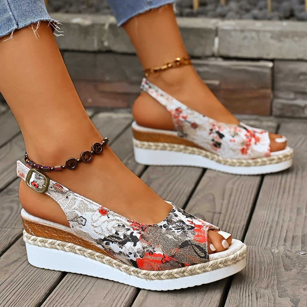 Zapatos Mujer Hot Sale Fashion Comfortable Floral