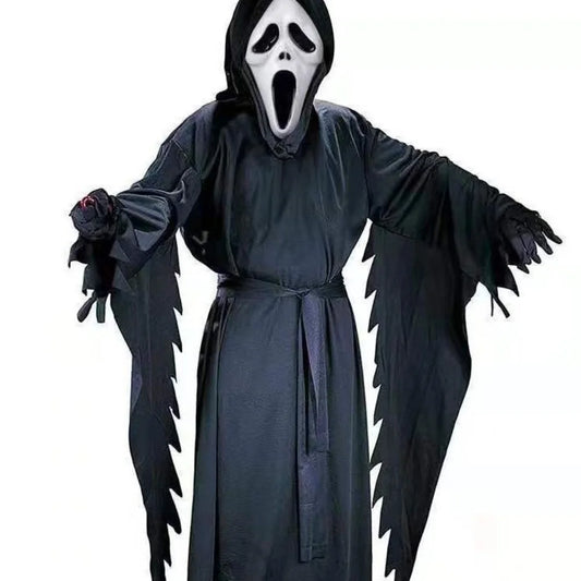 Disfraz Ghostface “Scary Movie” – Asesino Enmascarado de Halloween