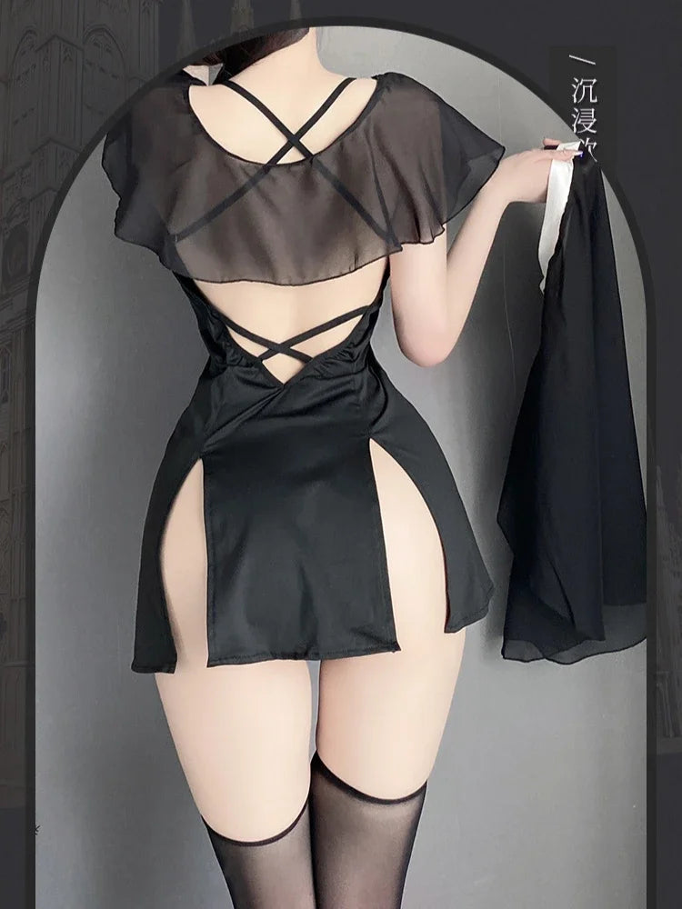 Disfraz de Monja Sexy – Cosplay Seductor y Misterioso