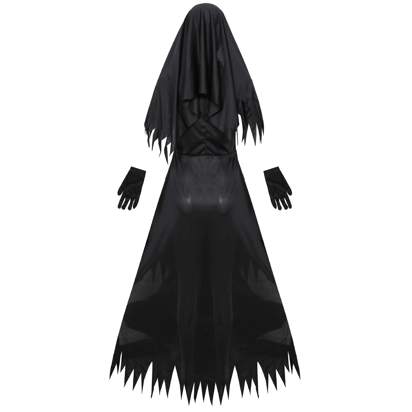 Adult Women Halloween Costume – Disfraz Gótico de Bruja o Vampira