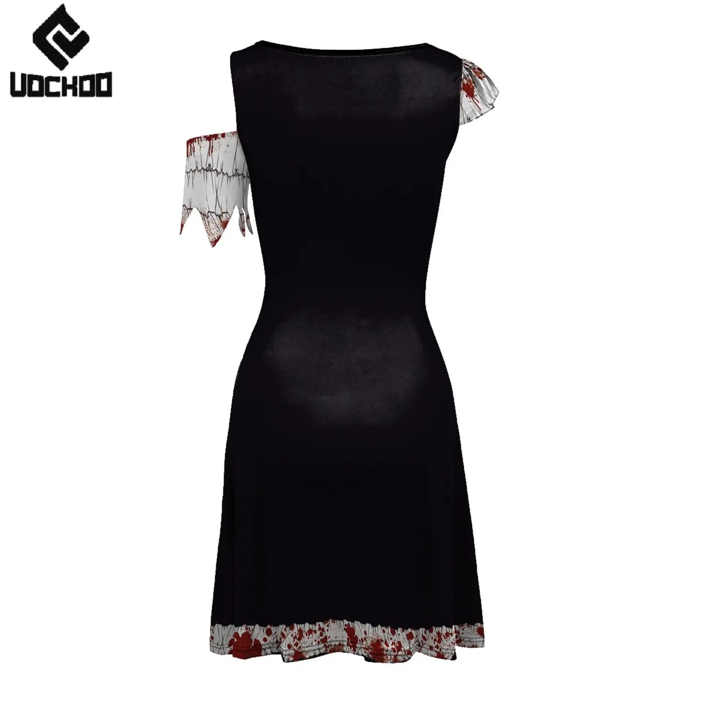 Terrible Clown Dress – Bloody Vampire Joker Costume