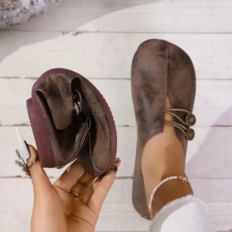 Zapatos planos de marca de moda para mujer con estilo casual, ideales para el día a día