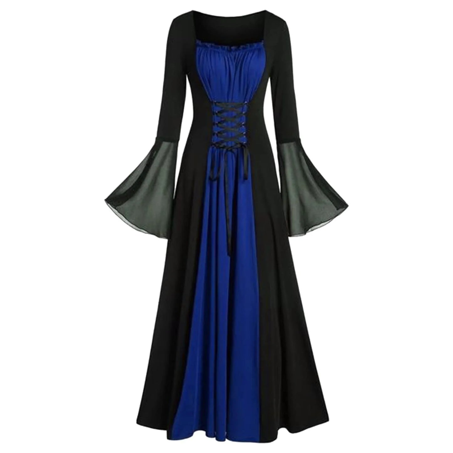 Vestido Medieval Gótico para Mujer – Elegancia y Misterio en Halloween
