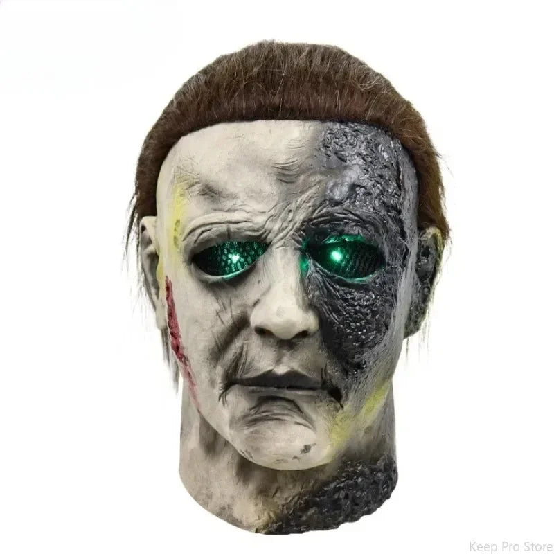 Máscara LED de Halloween – Diversión, Terror y Estilo en una sola pieza 👻