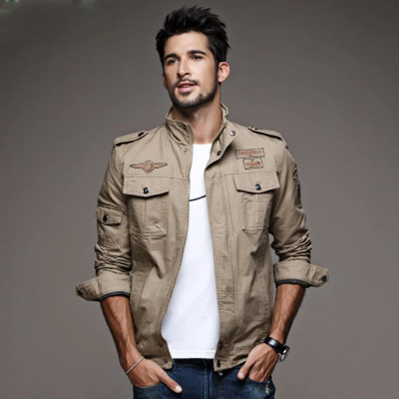 Jaqueta masculina Air force one