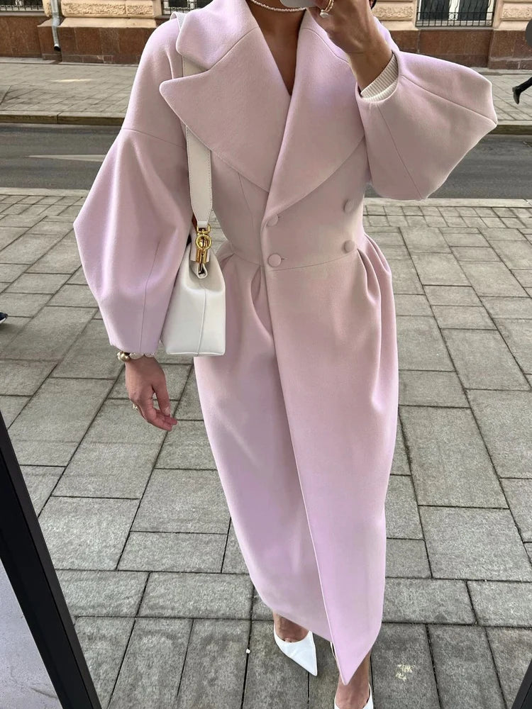 Winter Coat For Women – Abrigo Vintage Doble Cruzado