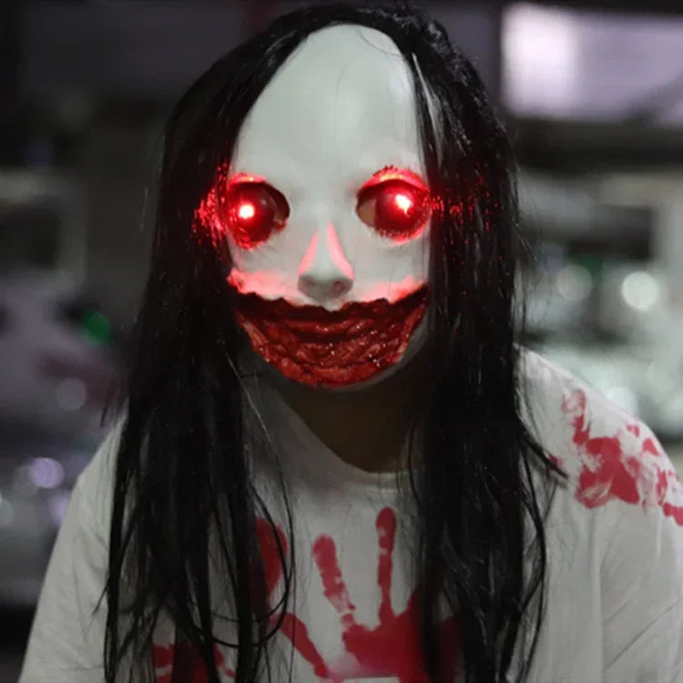Máscara LED de Halloween – Diversión, Terror y Estilo en una sola pieza 👻